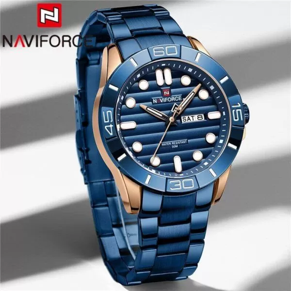 Naviforce Day & Date Edition-RG/BE