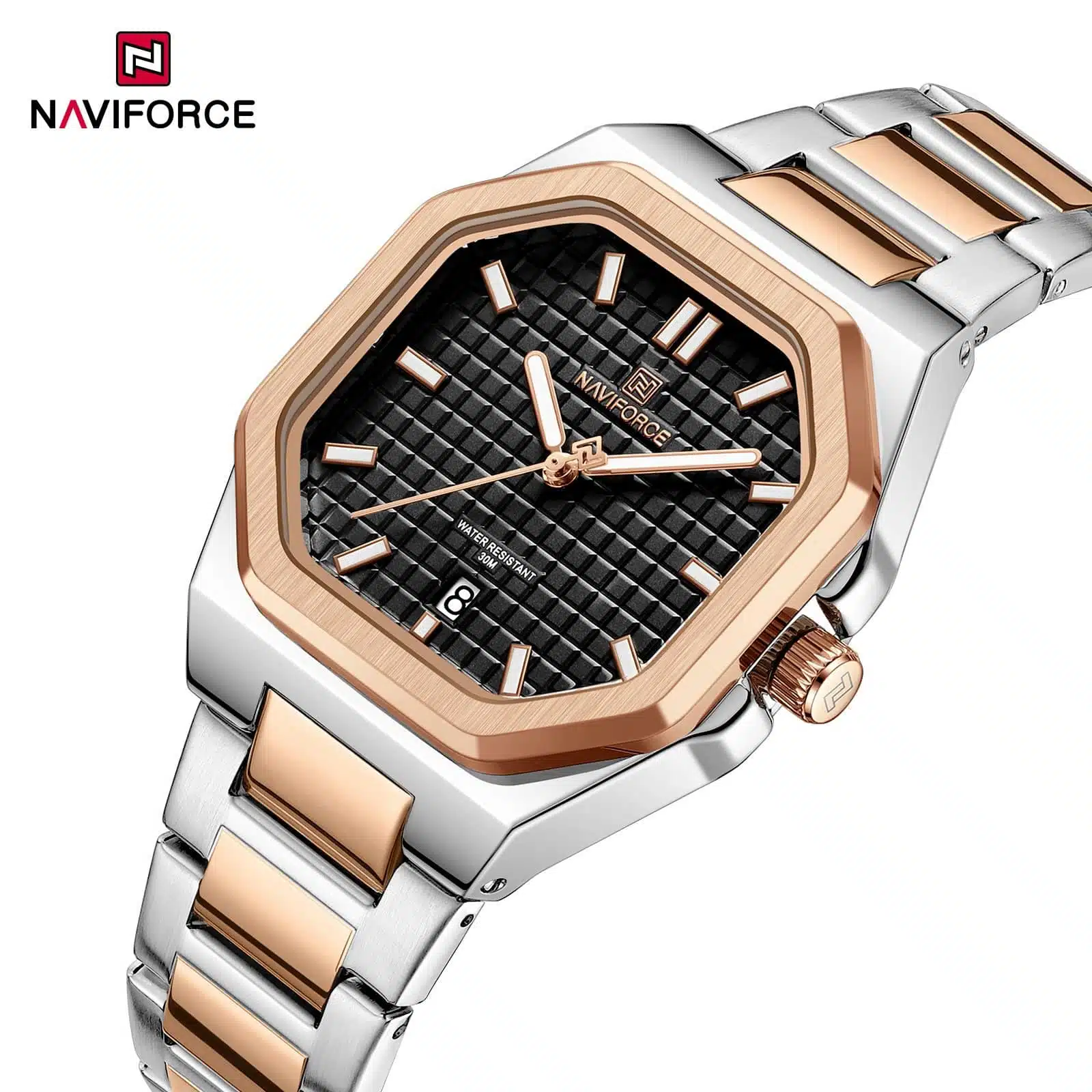 Naviforce NF 5053 Signature Date Watch