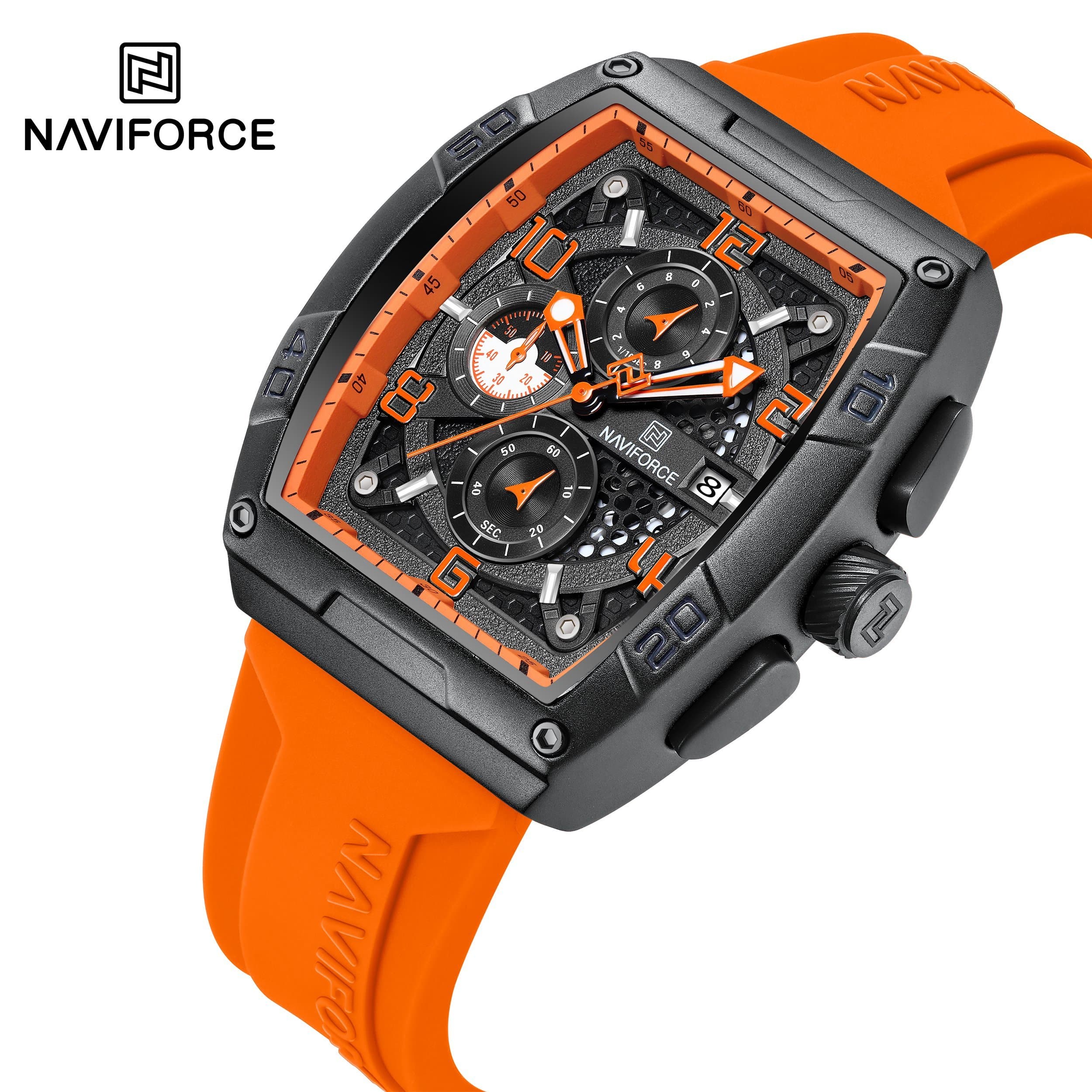 Naviforce NF8052 Precision Square Watch
