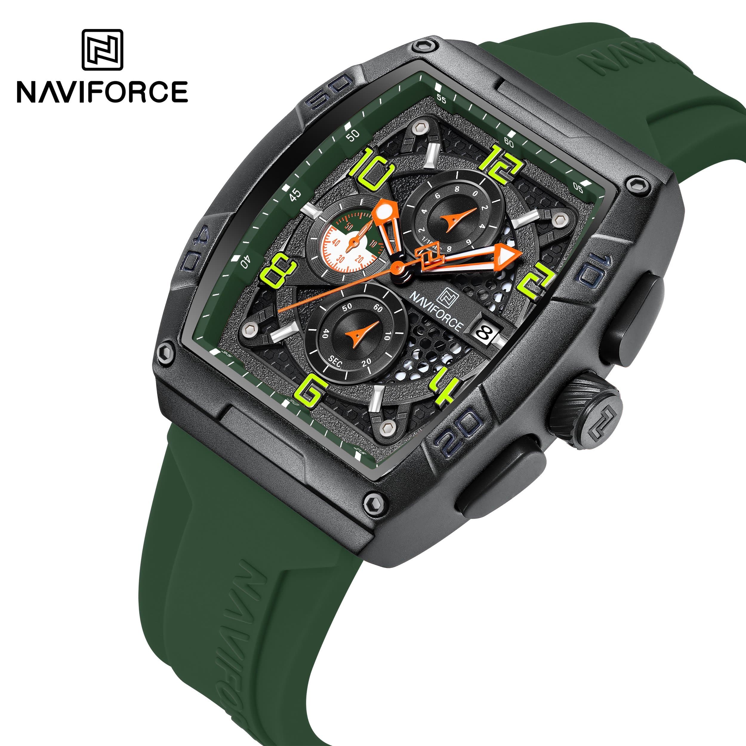 Naviforce NF8052 Precision Square Watch