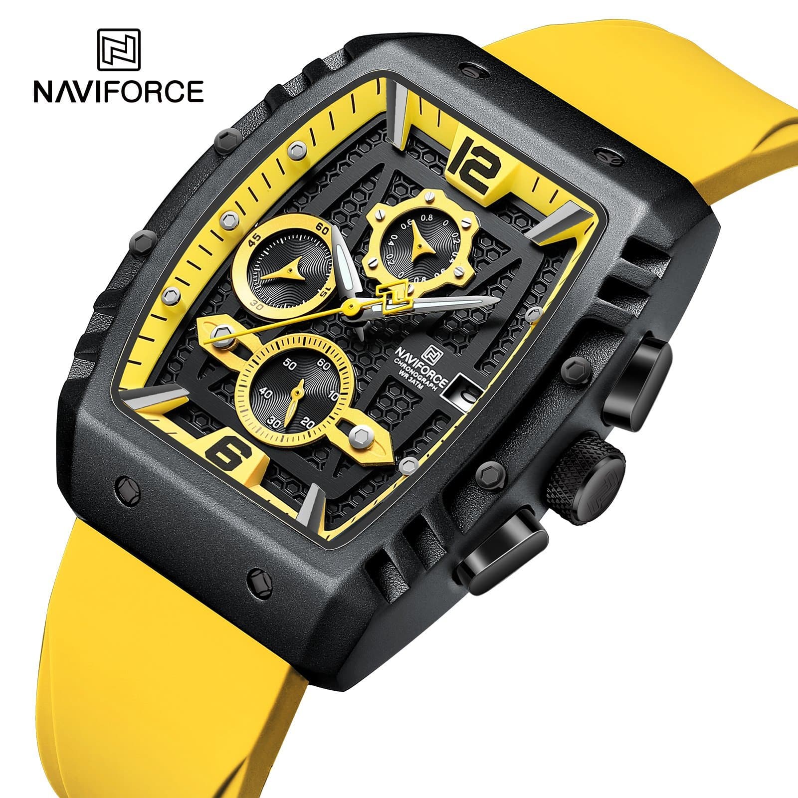 Naviforce NF 8025 Square Edition For Men