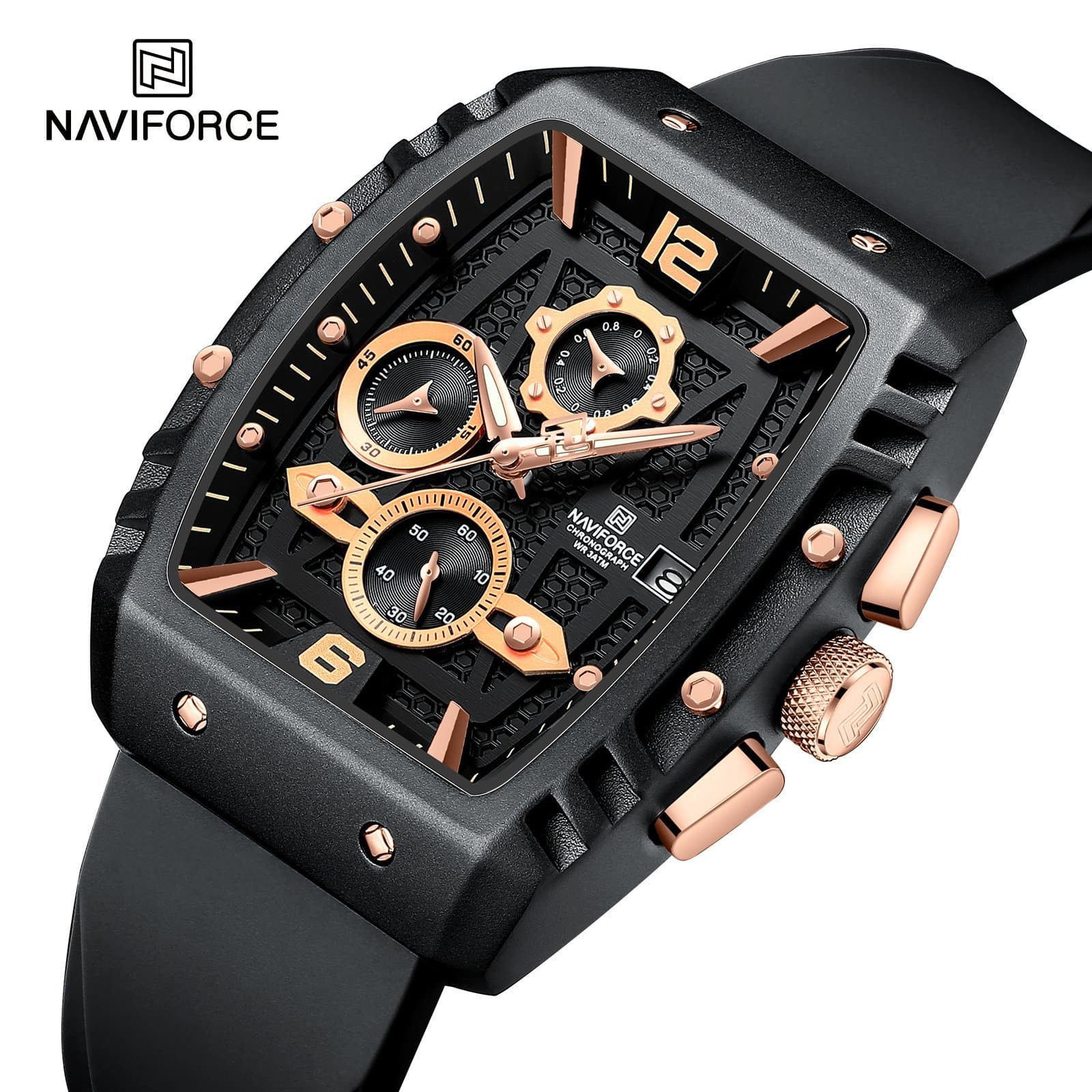 Naviforce NF 8025 Square Edition For Men