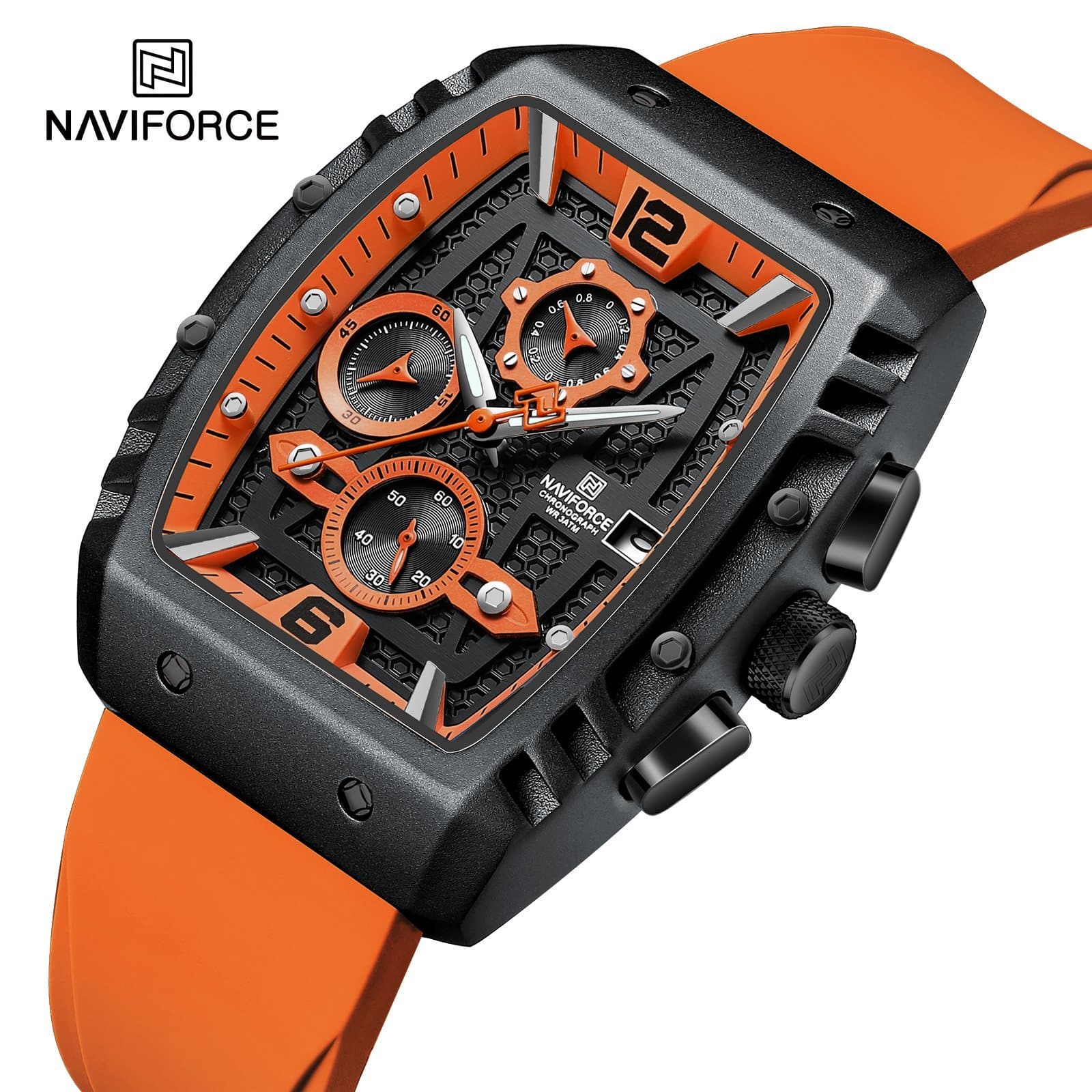 Naviforce NF 8025 Square Edition For Men