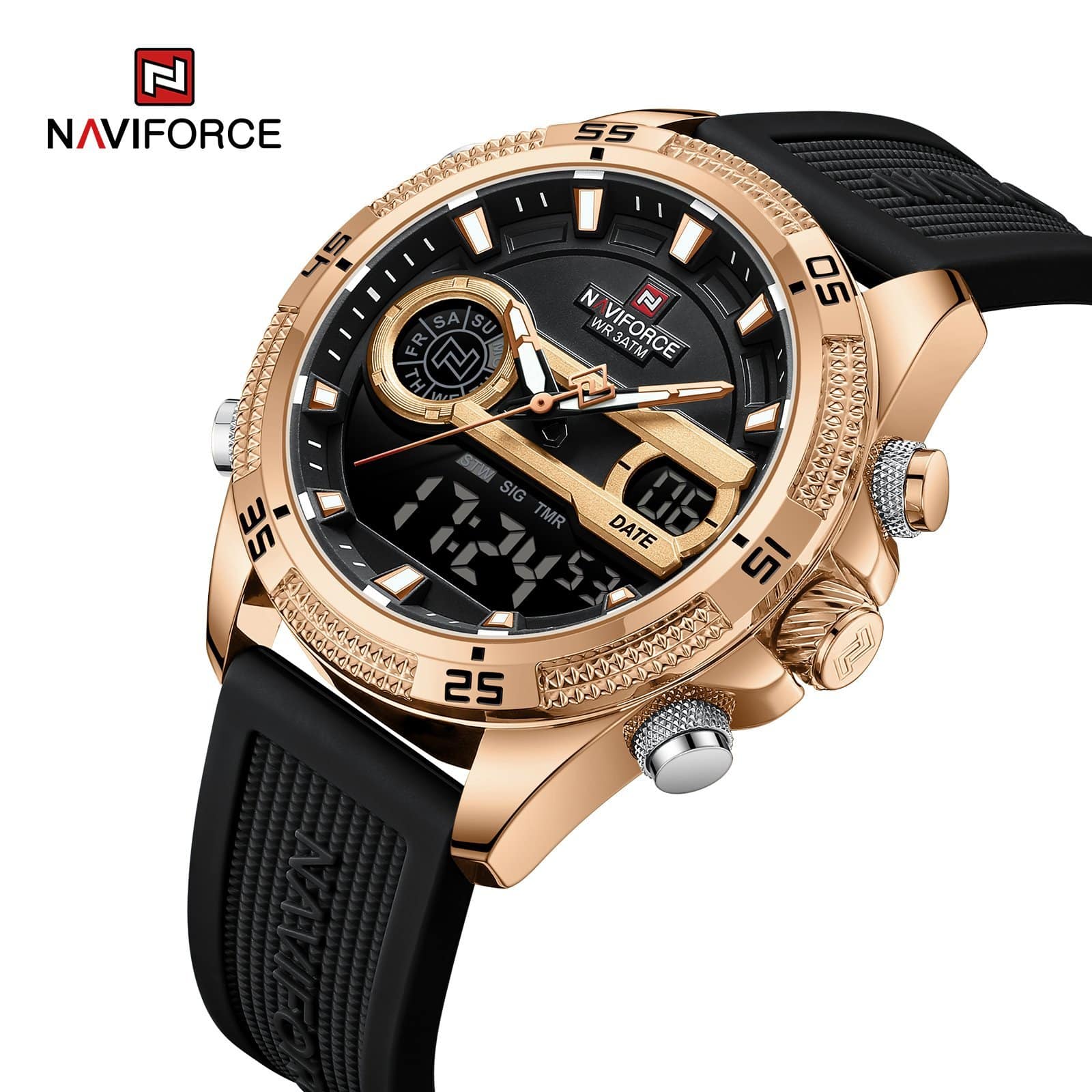 Naviforce NF-9223 Dual Mastery Watch
