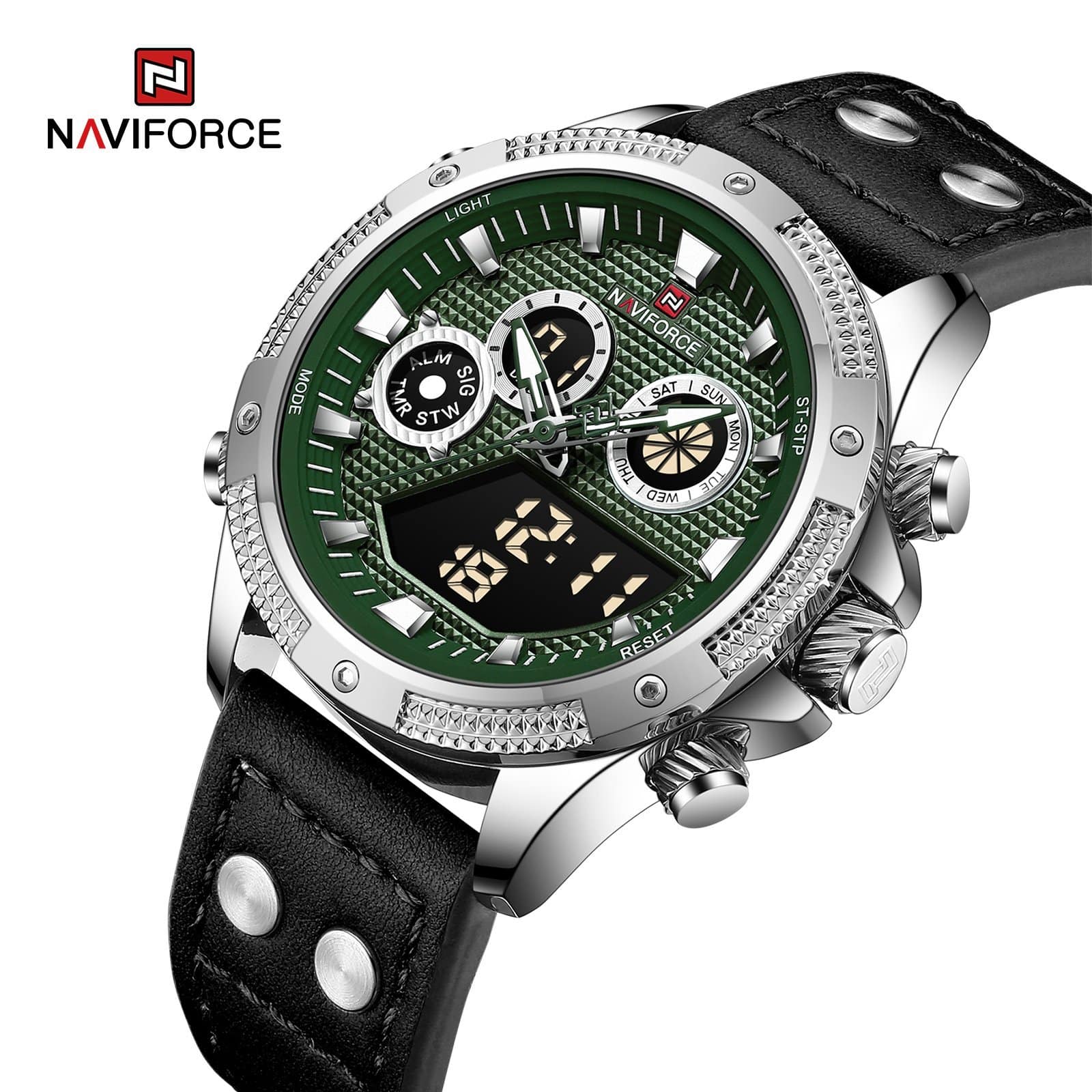Naviforce NF-9224 Dual Time Exclusive Edition