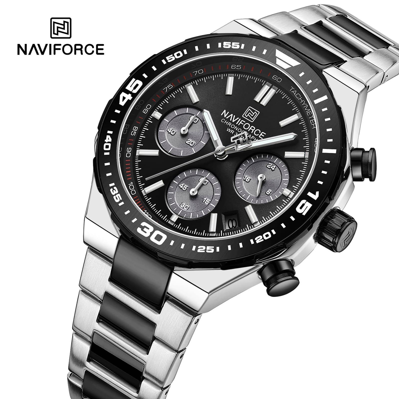 Naviforce NF 8049 Chrono Pioneer Watch