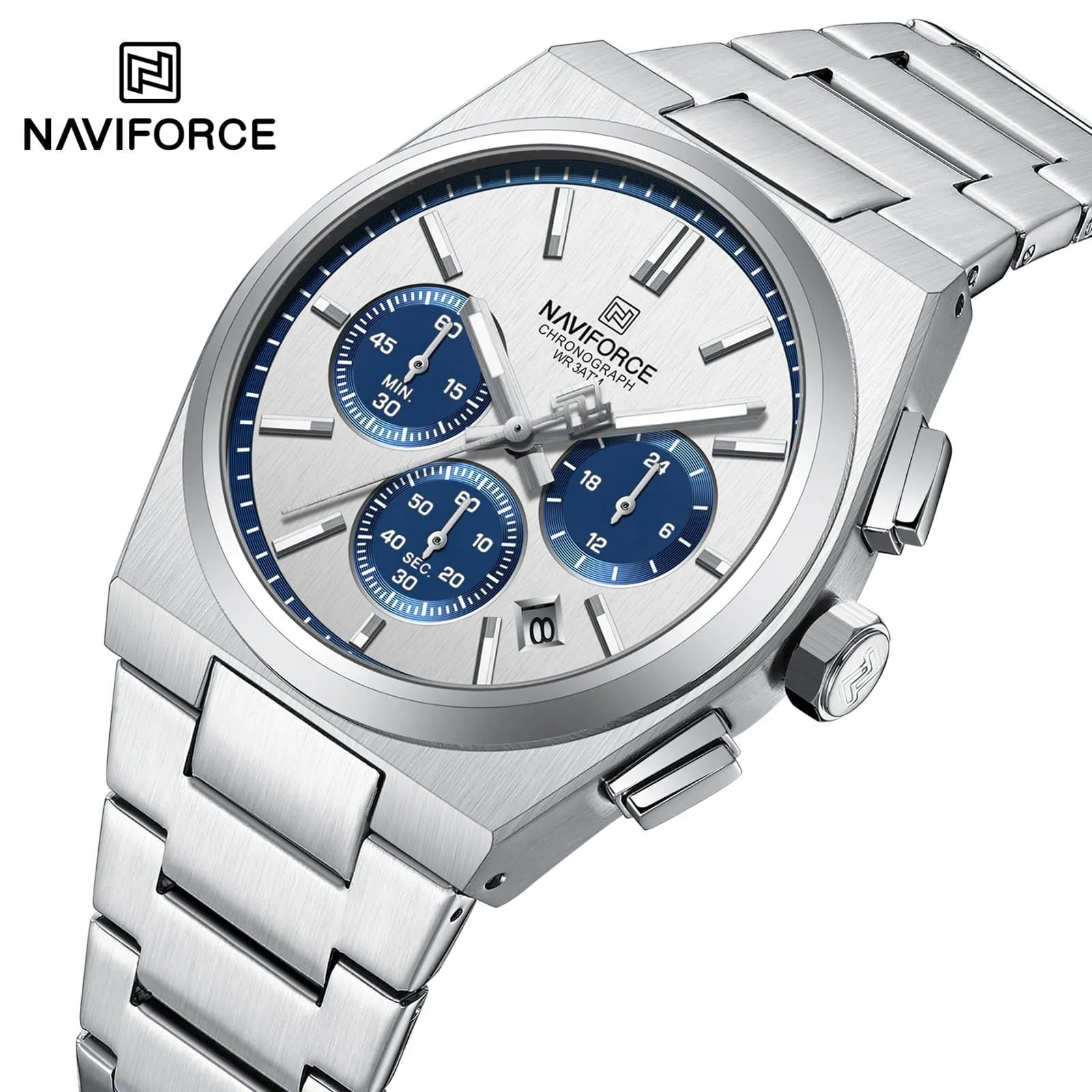 Naviforce NF8048 Bond Chrono For Men