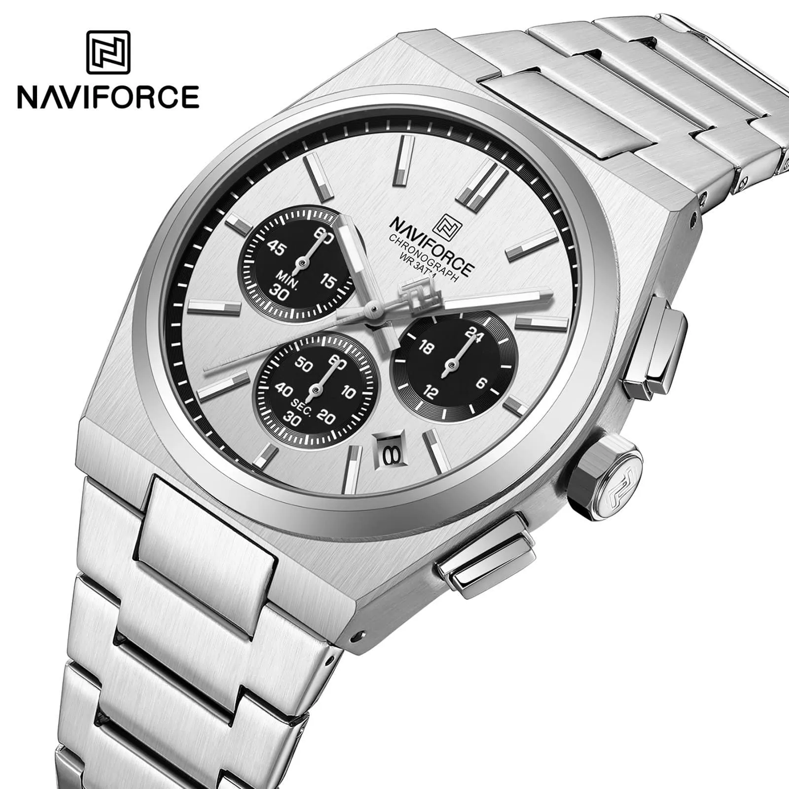Naviforce NF8048 Bond Chrono For Men