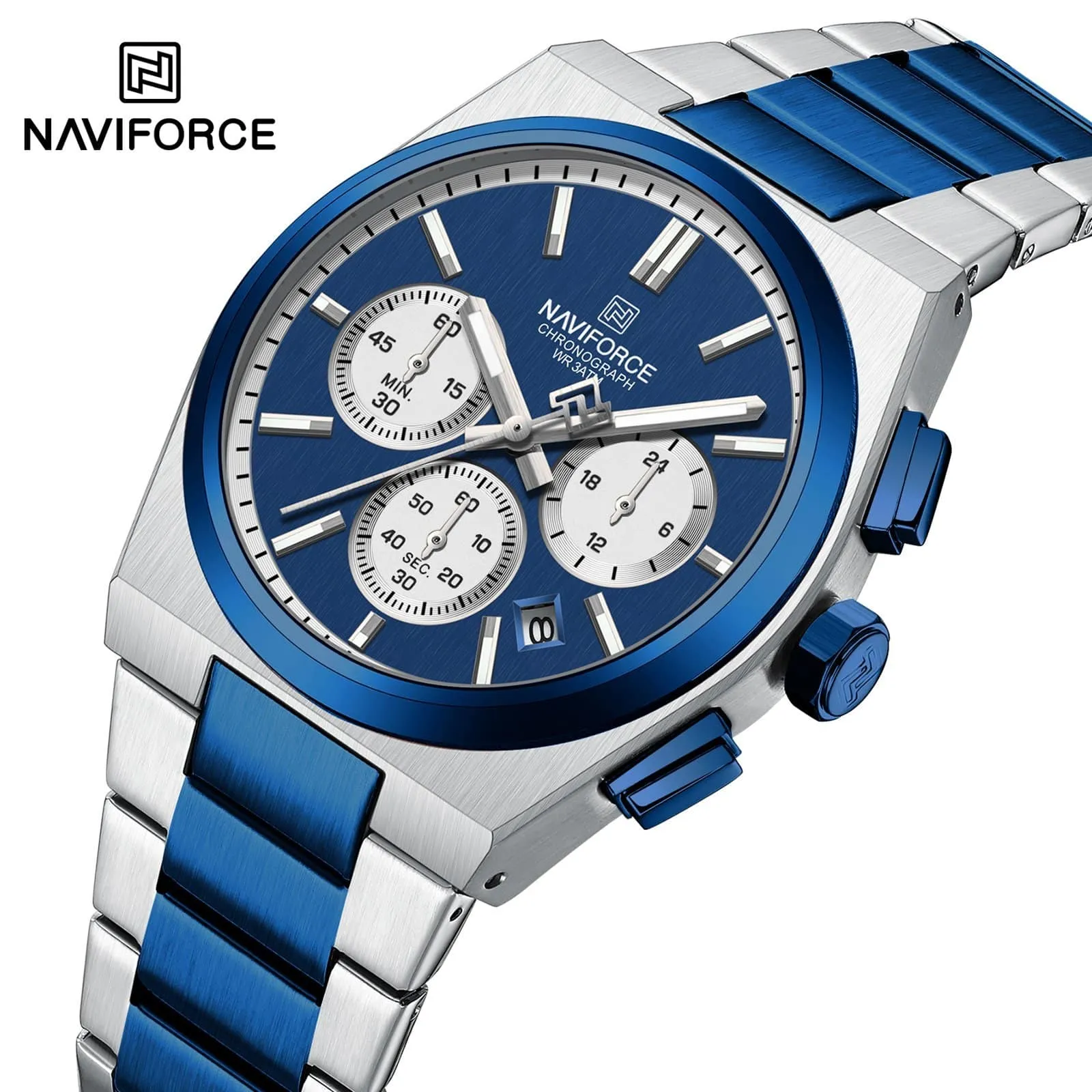 Naviforce Nf8048 Bond Chrono For Men