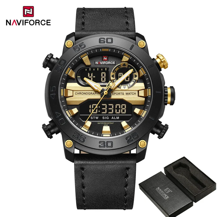 NAVIFORCE 9235 Men Watch-B/G/B