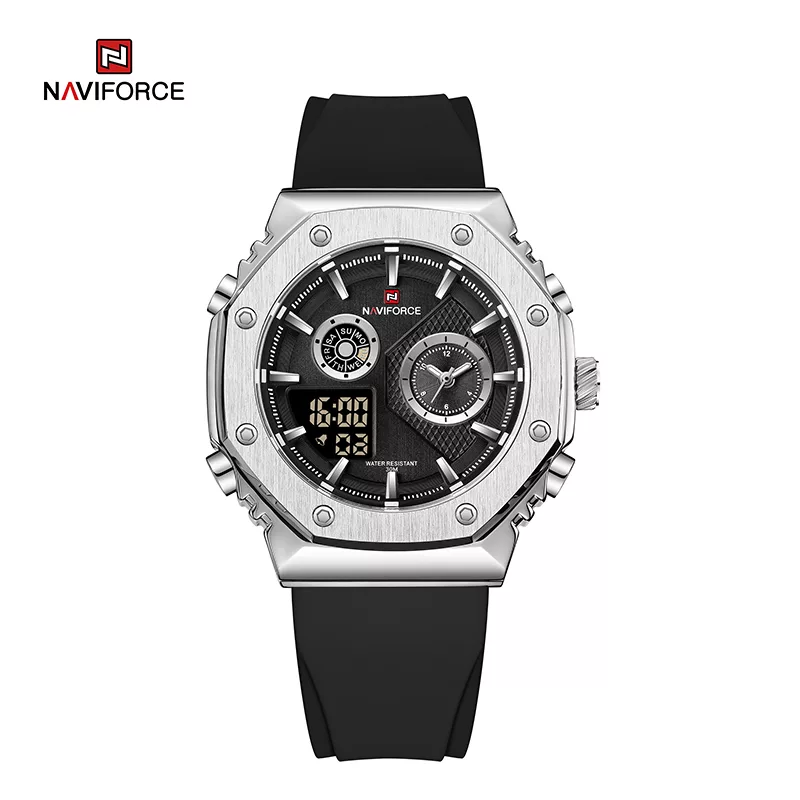Naviforce Watch For Men NF9216T-S/B/B