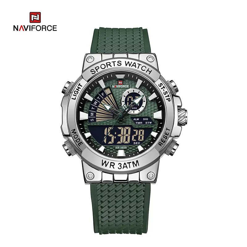 NAVIFORCE NF9219 Men’s Luxury Fashion Quartz Watches-S/GN/GN
