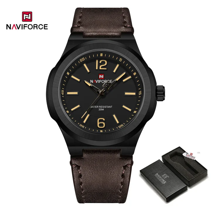 NAVIFORCE NF9233 Original New Luxury Watch-B/Y/D.BN