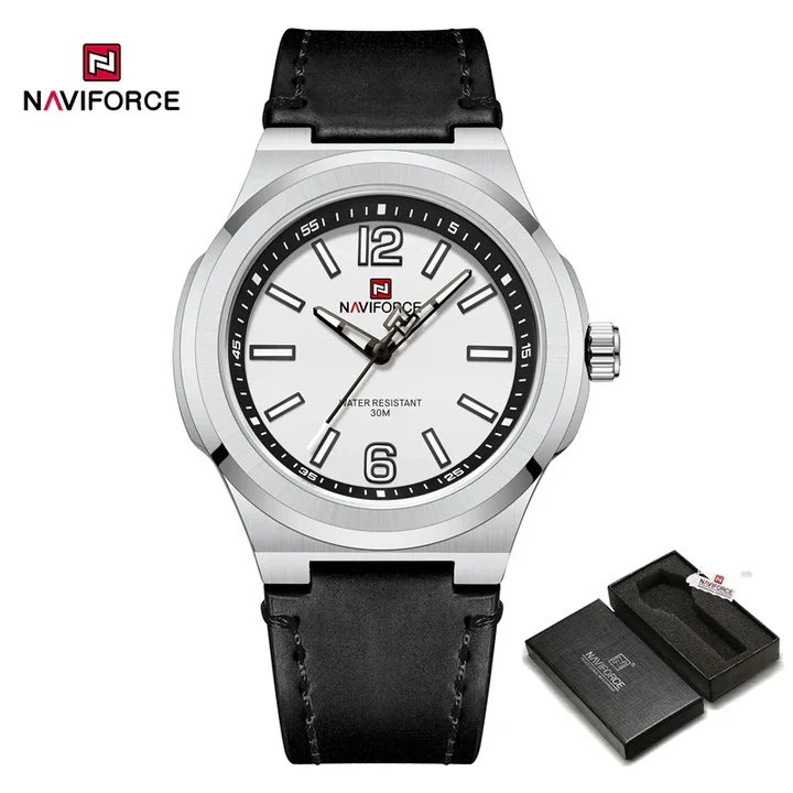 NAVIFORCE NF9233 Original New Luxury Watch-S/W/B