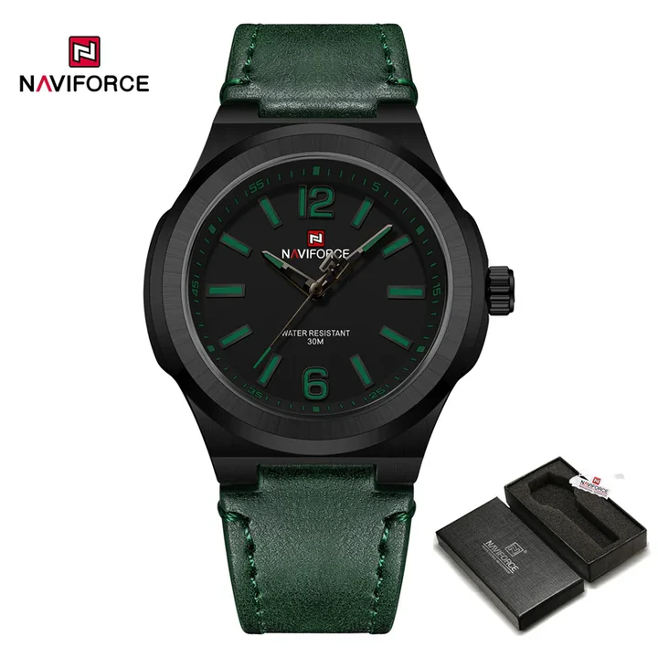 NAVIFORCE NF9233 Original New Luxury Watch-B/GN/GN