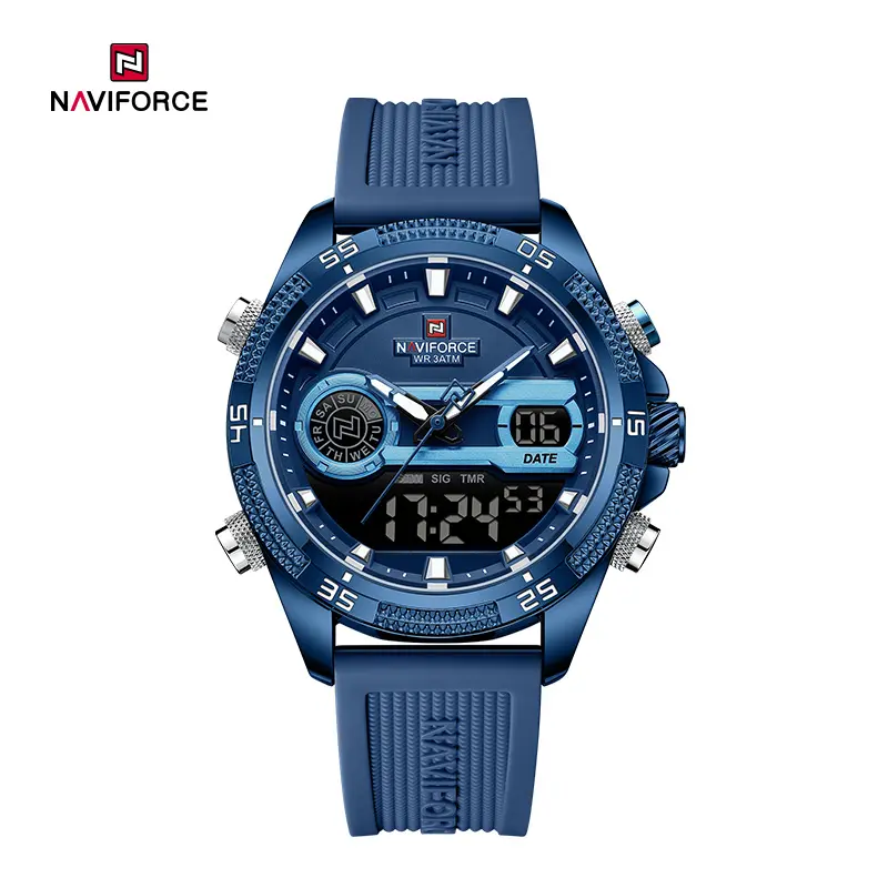 NAVIFORCE NF9223 Military Style Men’s Outdoor Sports Multifunctional Watch-BE/BE/GY