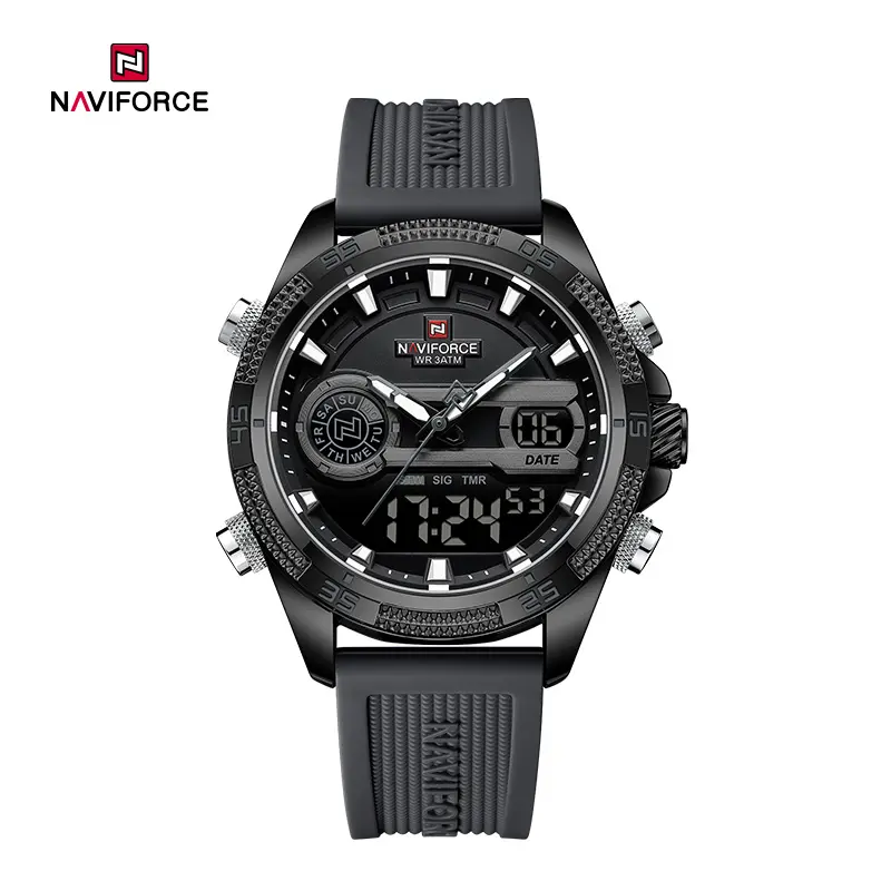 NAVIFORCE 9221 mens watches-B/GY/B