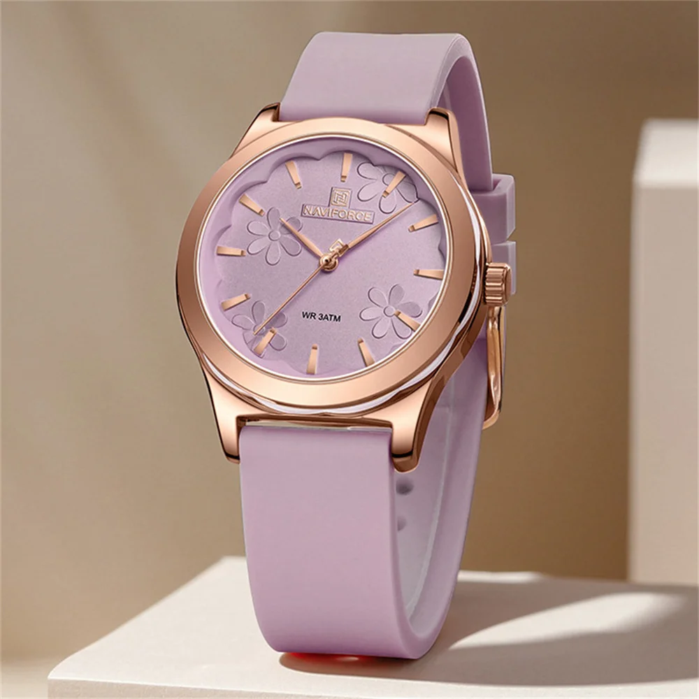 NAVIFORCE NF5051 Women Watch -Mauve