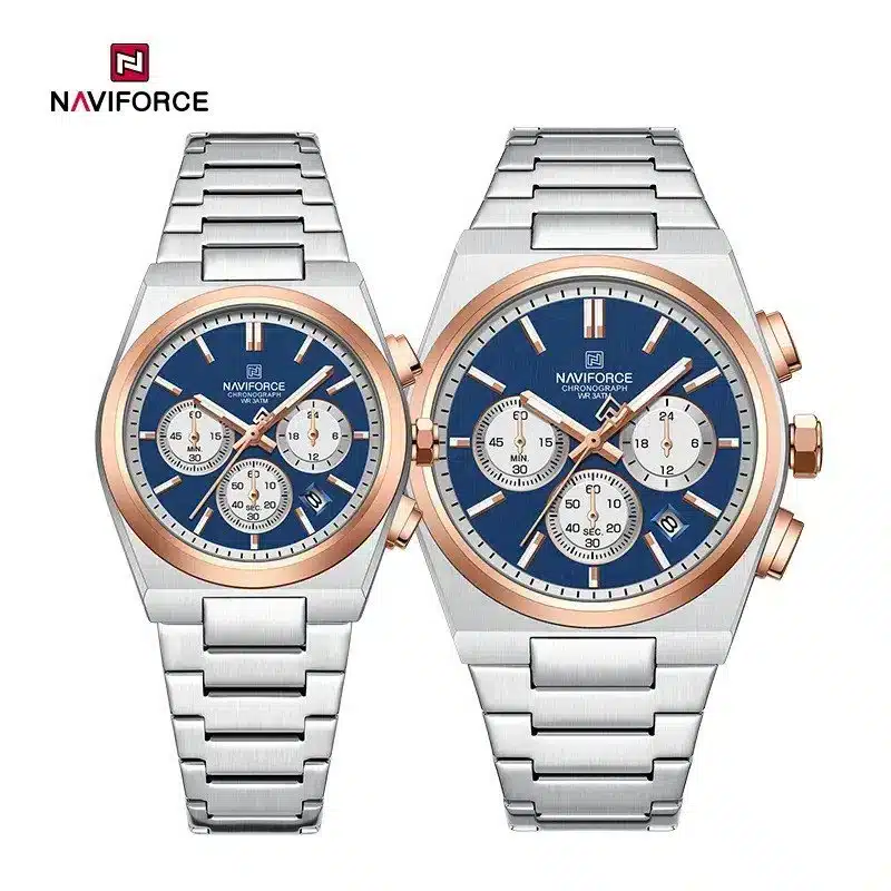 Naviforce Nf8048 Bond Chrono For Couples
