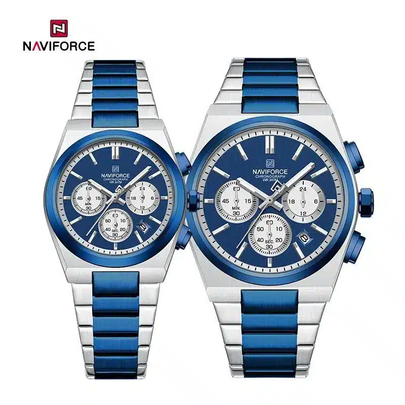 Naviforce Nf8048 Bond Chrono For Couples