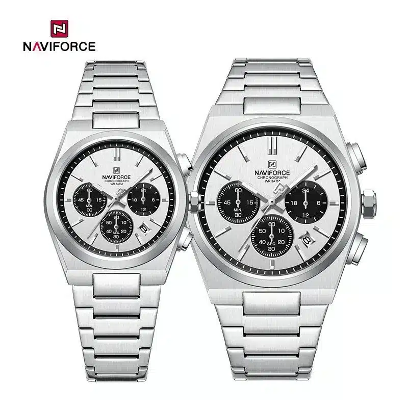 Naviforce Nf8048 Bond Chrono For Couples