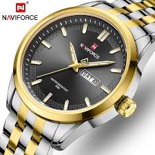 Naviforce 9203 Atlas Men Watch-G/B