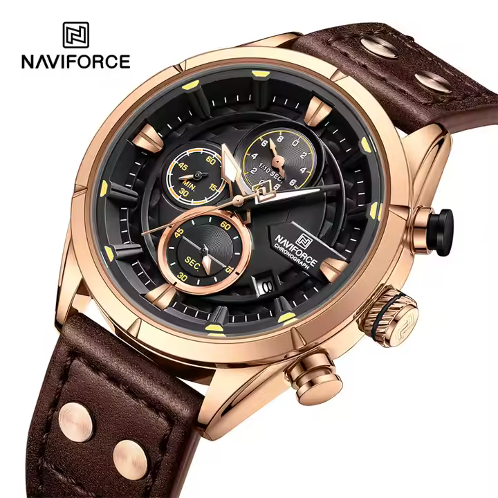 Naviforce NF8045 ChronoElite-RG/B/D.BN