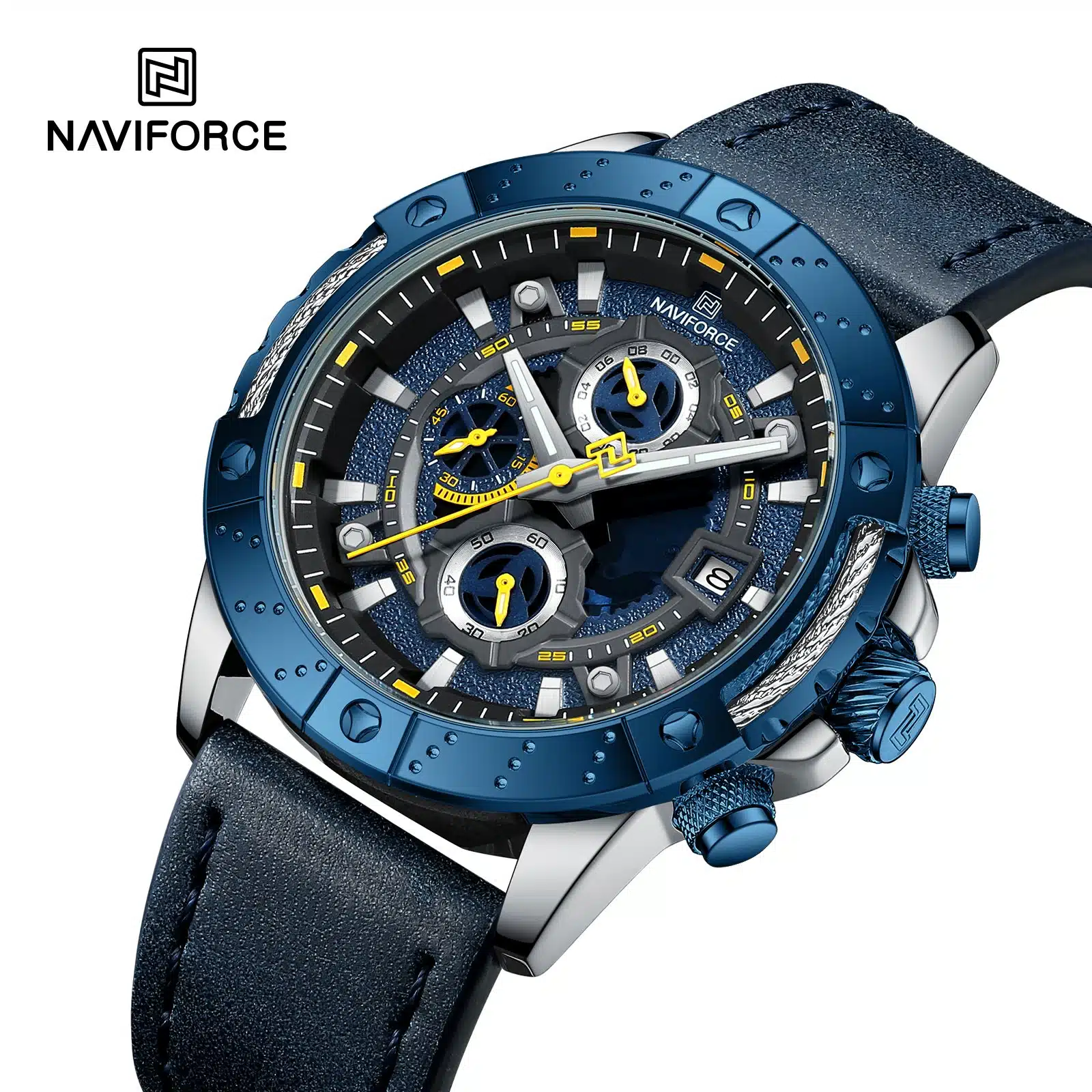Naviforce NF 8055 ChronoCrest-S/BE/BE