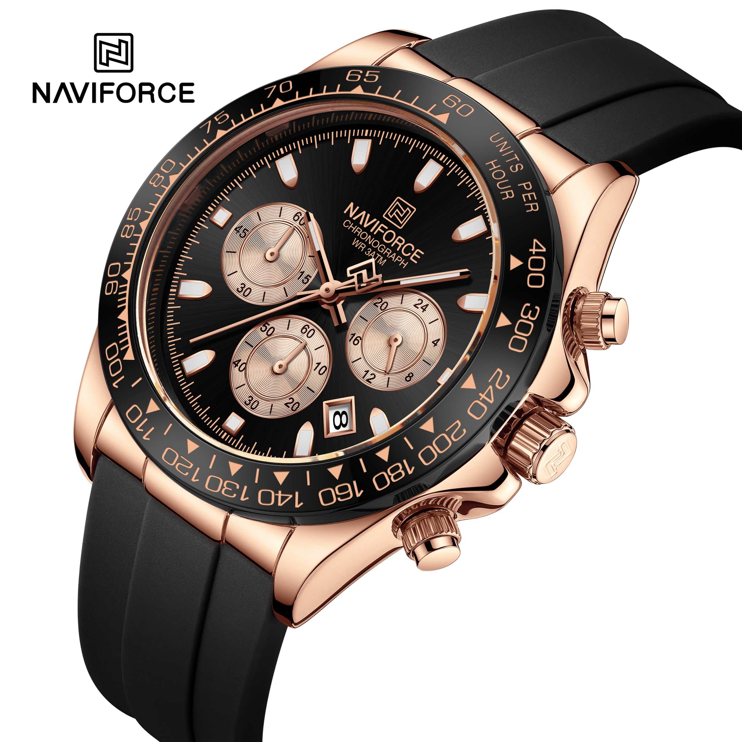 Naviforce NF-8054 Flex Chrono-RG/B/B