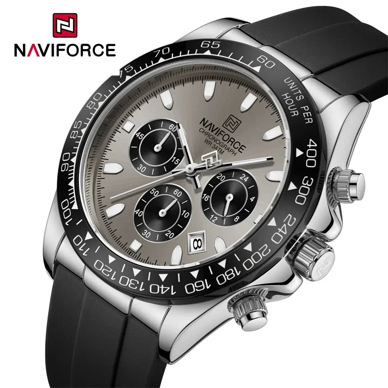 Naviforce NF-8054 Flex Chrono-S/GY/B