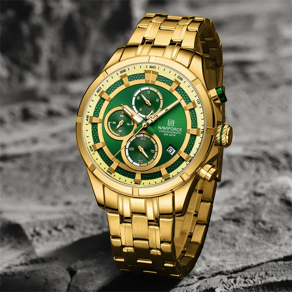 NAVIFORCE 8046 Men Watch-G/GN/G