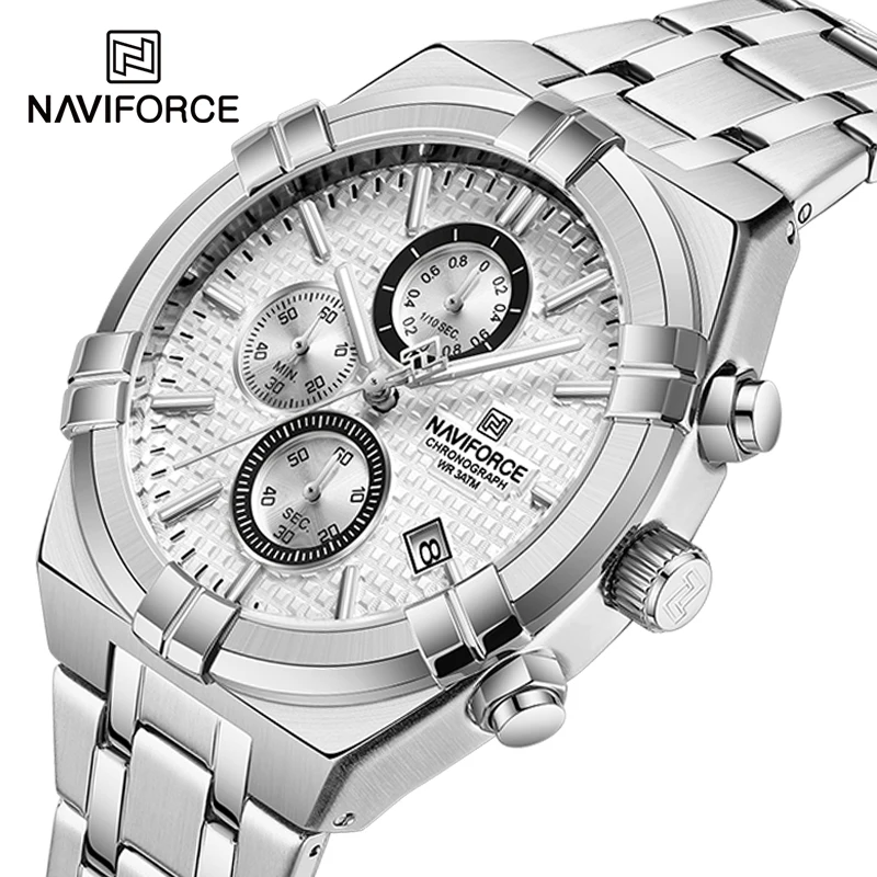 Naviforce NF-8042 Chronograph Edition New Arrival-S/W/S